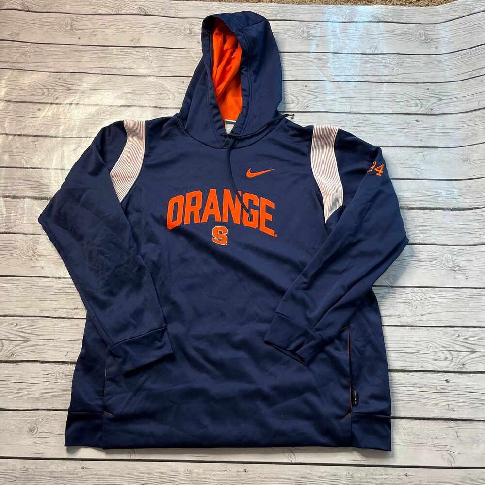 Nike Syracuse Team Issued Blue Men's XL Nike Sweatshirt